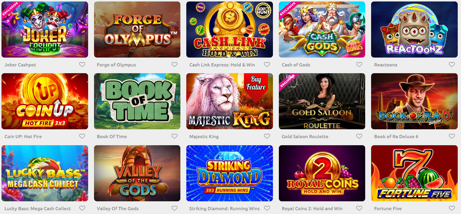Cadoola Casino Top Games Cadoola Καζίνο Κορυφαία Παιχνίδια