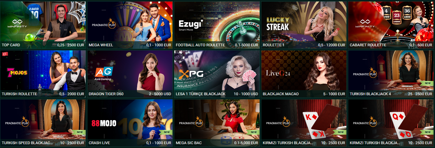 Casino Online SpinBeter Επαγγελματίες κρουπιέρηδες στο Live Casino Spin-Better